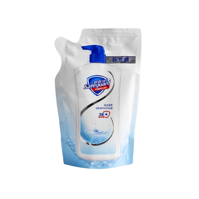 舒肤佳纯白沐浴露补充装袋装230g