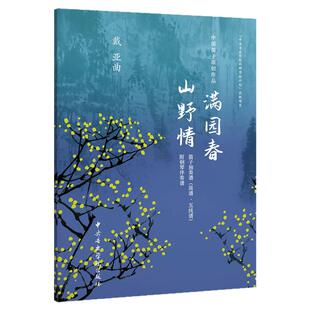 正版 中国笛子原创作品 满园春 山野情 戴亚曲 中央音乐学院出版社