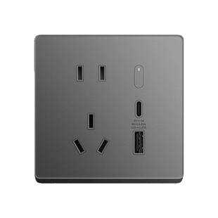 小米智能墙壁插座Pro 升级Mesh2.0版多功能USB无线遥控智能家居