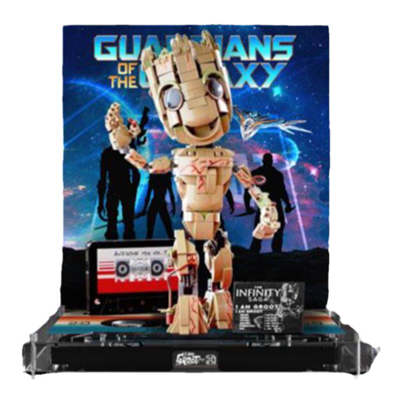 KGBOX漫威毒液化格鲁特展示盒