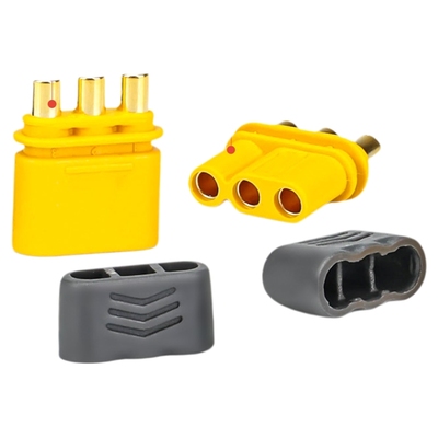 镀金航模香蕉插头汇君