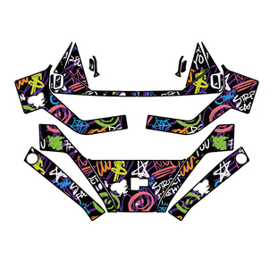 适用九号M5 100/125仪表盘四周装饰贴纸拉花车把保护贴膜改装配件