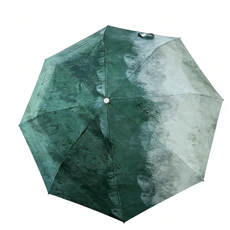 森系太阳伞防晒防紫外线遮阳伞晴雨两用全自动便携小巧高颜值折叠
