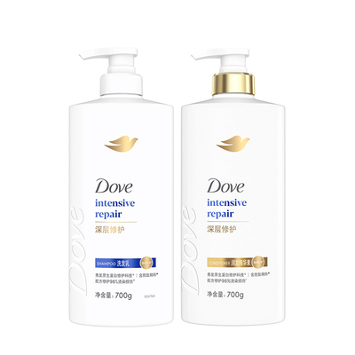 多芬原生蛋白修护系列深层丝感保湿洗发乳洗发水500g/700g正品