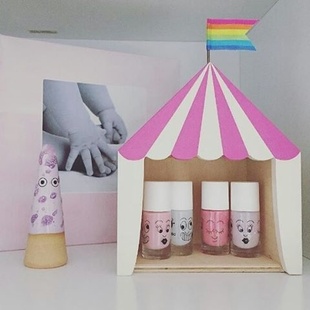 饰 饰马戏团小木屋房置物架摆件挂饰收纳盒儿童房装 大 INS装 新品