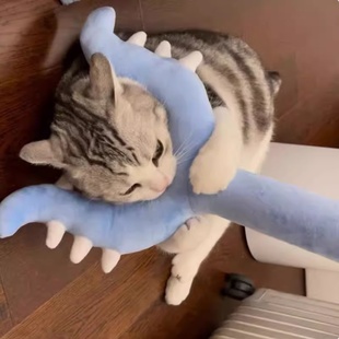 逗猫毛绒叉子讨伐猫玩具狗狗驯服棒泰迪比熊制裁棒宠物诱导神器