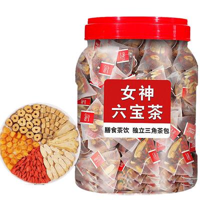 月销十万件的气血双养六宝女神茶