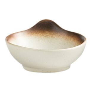 4寸日式调味调料小吃创意小菜碗碟子陶瓷小号复古烤肉蘸料碟商用