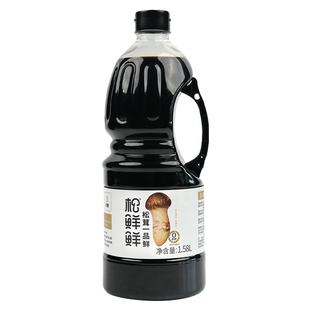 松鲜鲜金标松茸一品鲜1L大瓶调味汁代替酱油炒菜凉拌百搭调味品