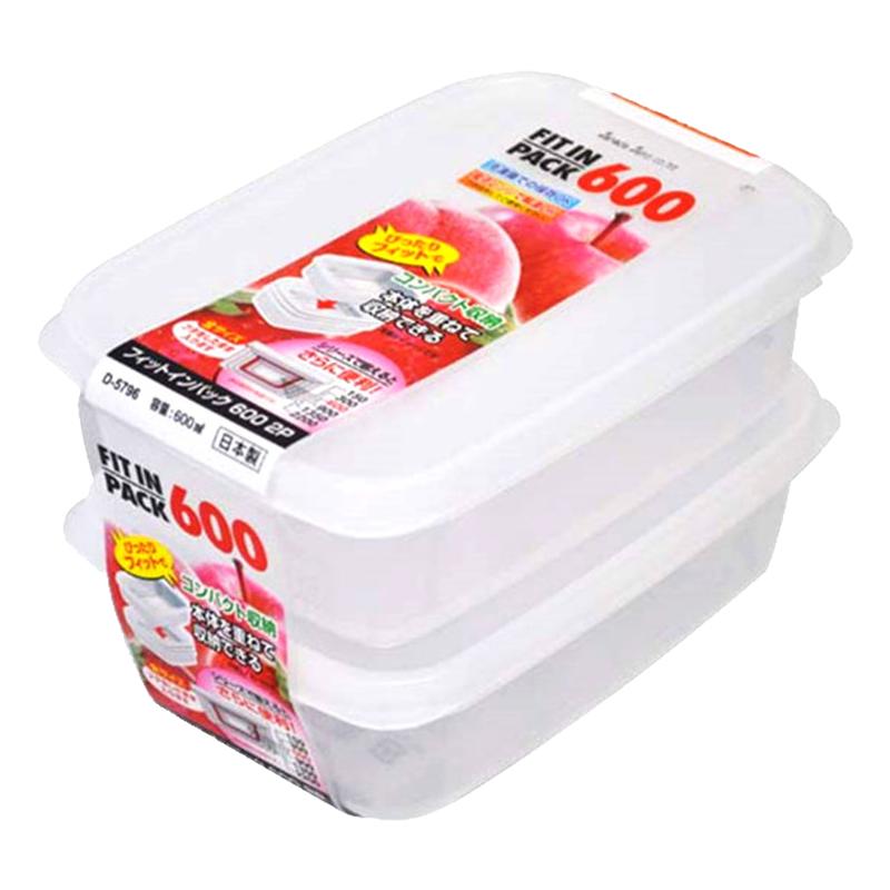 塑料长方形带盖冷藏日本保鲜盒