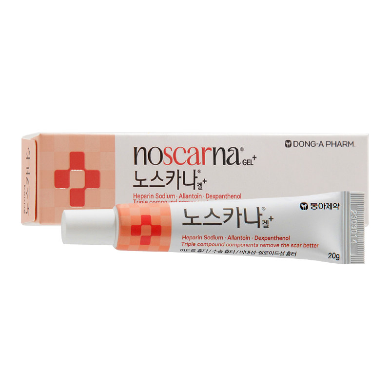 韩国东亚制药noscarna祛疤膏淡化疤痕增生痘坑修复手术疤痕