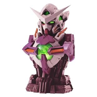 万代 发光扭蛋 高达 MS机械半身胸像 05 三红 能天使 拼装模型