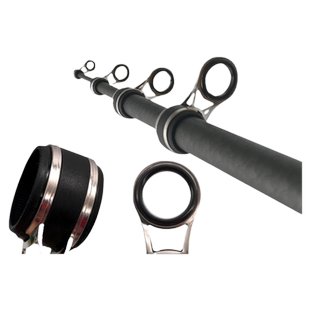 海竿远投过线导环海杆锚杆抛投不锈钢导线环导眼鱼竿改装DIY配件