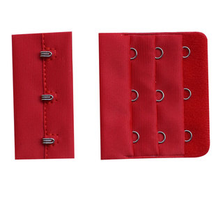 不锈钢3排3扣内衣挂钩背扣 胸罩搭扣加长扣文胸延长扣 公母扣