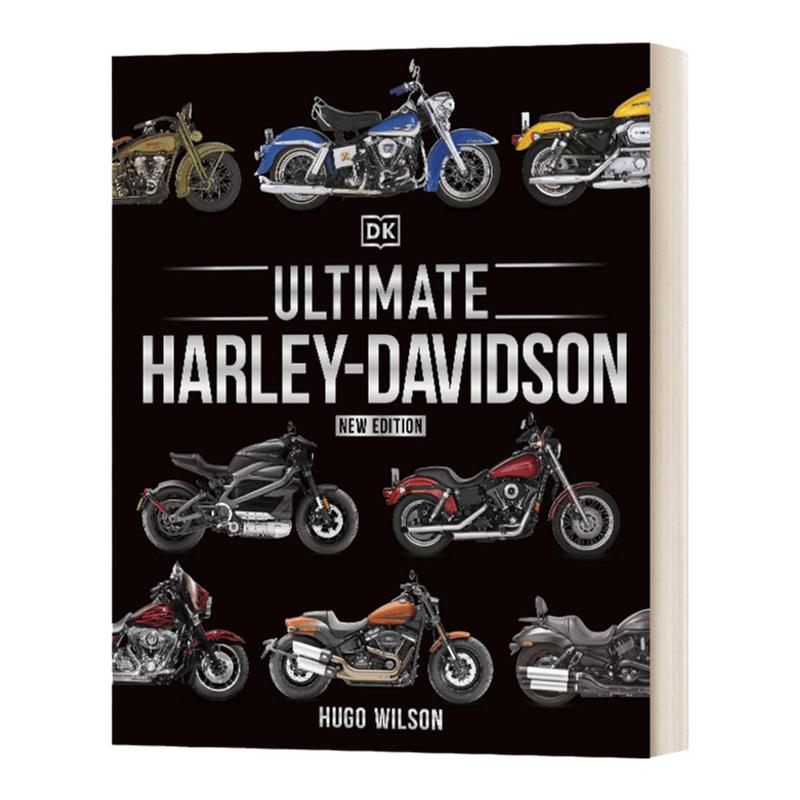 DK哈雷戴维森摩托车指南 Ultimate Harley Davidson探索摩托车历史精装 Hugo Wilson