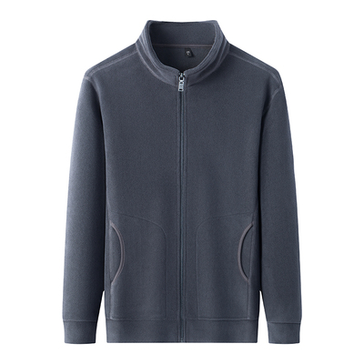 冬款双面摇粒绒外套加绒加厚