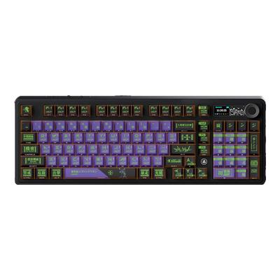 黑爵AK980初号机EVA联名游戏键盘