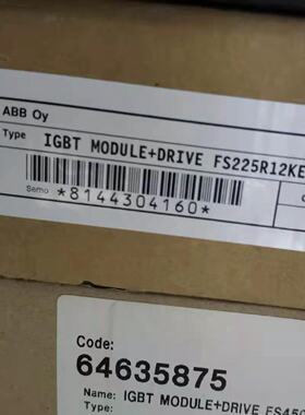 议价全新原装正品FS225R12KE3/AGDR-71C现货ABB非高仿货 模块配驱