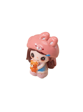 卡通奇遇记女孩萌粒公仔diy饰品