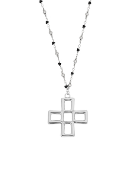 G/S缪斯时髦休闲镂空十字架项链