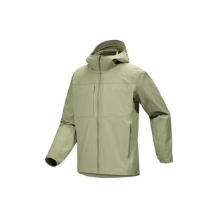 Arcteryx始祖鸟GAMMA LIGHTWEIGHT 纯色连帽软壳轻薄透气夹克外套