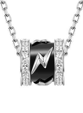 SinceYou闪电路路通项链女纯银