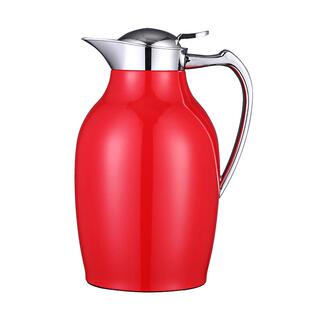 利快vono不锈钢真空保温壶按压式热水壶大容量保温暖壶开水暖瓶1L