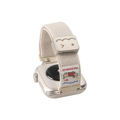 学长家弹力带腊肠狗涂鸦表带夏季