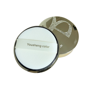 E大饼植绒粉扑27g大号家庭装欢颜粉饼粉扑小号便携装定妆雅莉格丝