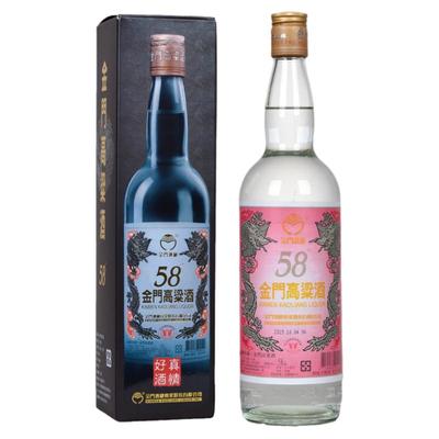 金门高粱酒58度红标白金龙750ml