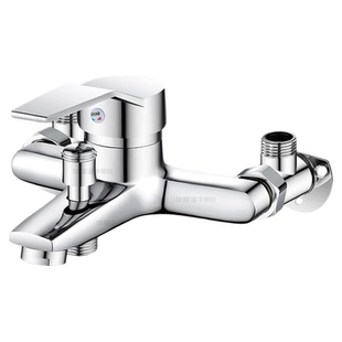 明装混水阀冷热水龙头卫生间浴室淋浴花洒开关洗澡三联热水器配件