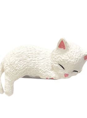 猫咪摆件办公室工位桌面装饰品