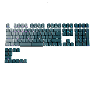 腹灵欧希德薄荷曼波流光侧刻键帽机械键盘渐变透光 PBT ROG夜魔X