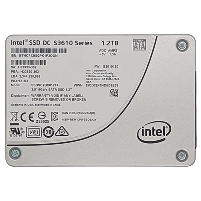 Intel全新800G1.2T1.6T固态硬盘