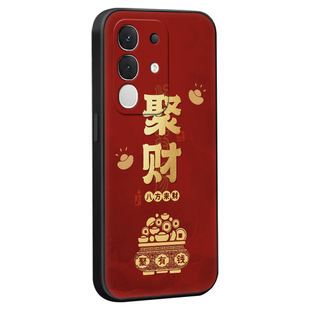 luckrider适用于vivoiqooz10x手机壳v2445a浪漫玫瑰vivoy300t镜头全包v2445ea防摔保护硅胶套voviY300Gt花朵