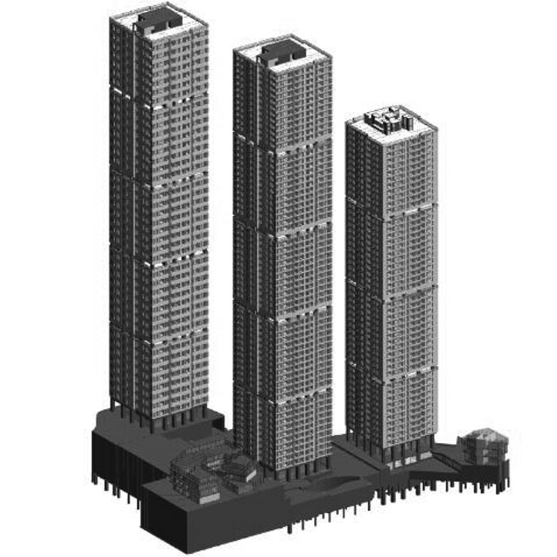 revit建模cad代画bim咨询3dmax模型lumion渲染效果图广联达su代做
