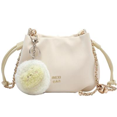 稻草人新款链条云朵包