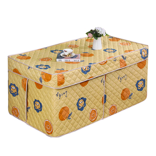 电暖烤火炉桌罩套火箱套罩取暖桌罩套烤火被长方形烤火桌布保护罩