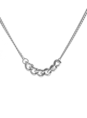 psycho7基础款拼接高级情侣项链