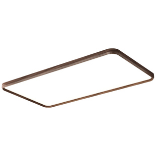 铭琢灯饰中古风普瑞全光谱护眼客厅灯吸顶灯超薄贴顶长方形复古灯