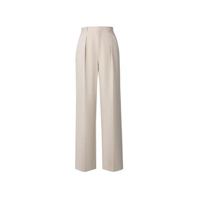 CISSONNE赛颂显瘦直筒阔腿裤