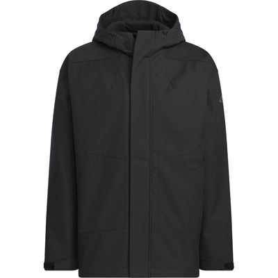 Adidas/阿迪达斯正品新款男士梭织连帽休闲宽松外套JM9154