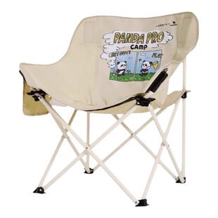 熊猫折叠可收纳克米特高背椅靠背家用露营轻量便携野营野餐钓鱼