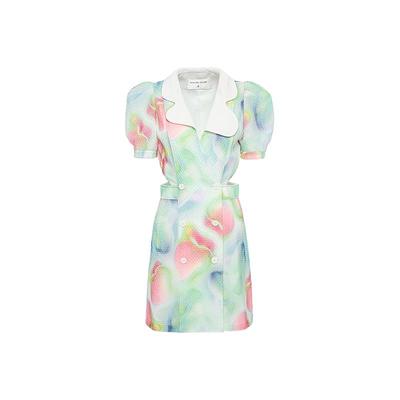 甜美迷幻泡泡马甲连衣裙