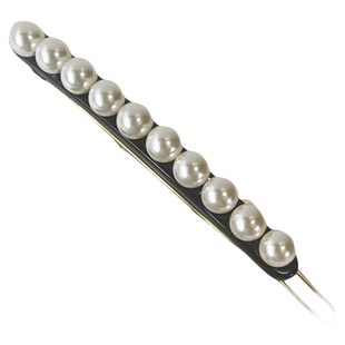 明星款ALEXANDRE DE PARIS巴黎亚历山大雪豆边夹刘海夹发饰高级感