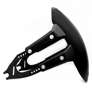 宗申趴赛跑车小忍者地平线摩托车挡泥板后加长瓦挡水皮软胶皮配件