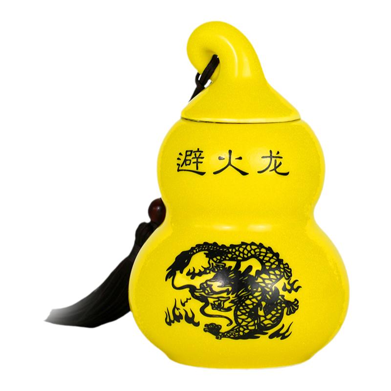 辟避火龙开口葫芦土陶罐瓶乾位火烧天门厨房在西北角门对门男主人