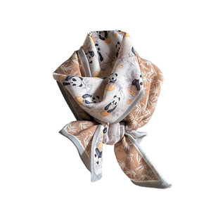 真丝羊毛丝巾羊绒女士秋冬季小长条围巾薄高级感护颈时尚洋气高档