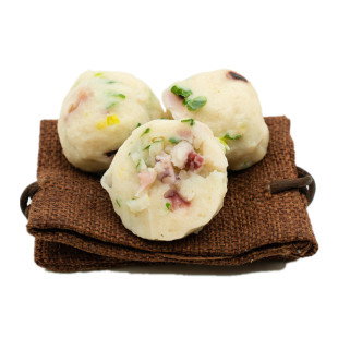 日式章鱼丸-花枝丸潮汕墨鱼丸鱼饼冷冻关东煮麻辣烫火锅丸子食材