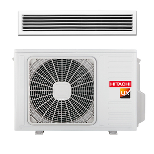 日立中央空调家用一拖一风管机客餐厅空调变频智能控制RAS-26XDQ1